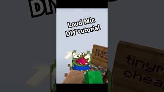 How to get a loud mic sound like CheapPickle by Gio3l5554 tutorial loud minecraft gaming [upl. by Mok]