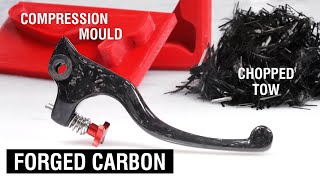 Make Forged Carbon Fibre Parts Using Compression Moulding [upl. by Esalb]