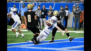 2023 MHSAA D5 Football Finals Grand Rapids Catholic Central 21 Corunna 7 November 26 2023 [upl. by Affay]