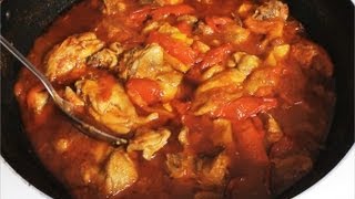 Włoski kurczak z papryką pollo con peperoni [upl. by Attemaj]