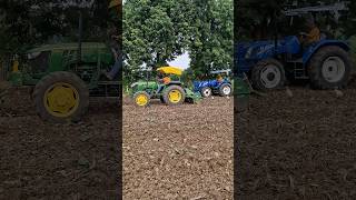 john Deere 5405 vs New holland 5510 parformance jondeere newholland farmequipment farmer farm [upl. by Geminian]