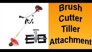 How to Assemble Tiller amp Weeder Attachment Brush Cutter Machine  Krishitool  9641377575 [upl. by Neih87]