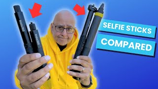 Insta360 Invisible Selfie Stick Review Five 360 Camera Sticks COMPARED [upl. by Rechaba695]