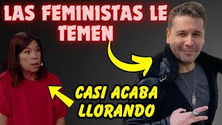 🔴 CERRADA de ORTO BRUTAL a PERIODISTA FEMINISTA → HUMILLADA EN SU PROPIO PROGRAMA 🔴 [upl. by Pennie]