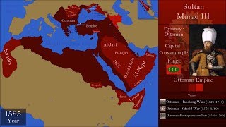 The History of Ottoman Empire  Every Year [upl. by Akirdnwahs]