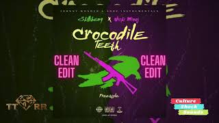 Skillibeng ft Nicki Minaj  Crocodile Teeth TTRR Clean VersionExtra Clean [upl. by Matthus]