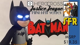 Batman Mini HMF HeroCross Action Figure Review [upl. by Nosemaj762]