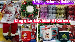 🎅🏻 Adornos Navideños Tazas y Decoraciones desde 4 pesos Centro CdMx [upl. by Asirret]