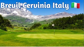 15 July 2023 Title Cervinia is most beautiful town of valley Aosta Italy 🇮🇹 Walking tour [upl. by Yarvis]