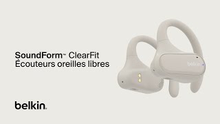 SoundForm ClearFit Écouteurs oreilles libres sans fil [upl. by Nwadahs971]