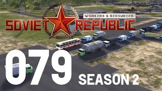 Workers amp Resources Soviet Republic  Season 2  Ep 079  Rail Repair [upl. by Chabot]