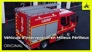 Découvrez un camion de pompiers  le Véhicule d’Intervention en Milieu Périlleux [upl. by Kcaj860]