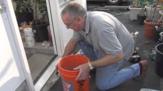 Greenhouse door threshold fix [upl. by Neenaej999]