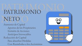 Patrimonio Neto aumentos y disminuciones [upl. by Geiger]