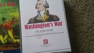 Washingtons War Game Unboxing [upl. by Sylas864]