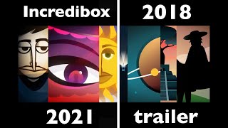 Incredibox trailer Side by side 20182021 [upl. by Chelsey229]