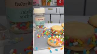 mini sugar cookies WITH SPRINKLES miniversecreator miniverse miniature mini toys new cookies [upl. by Ettezus]