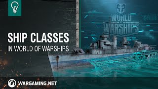 World of Warships – Warship Classes NA [upl. by Ainevul]