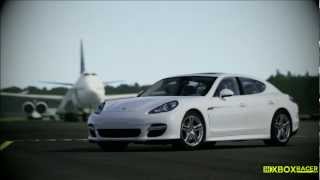 Top Gear Power Lap  Porsche Panamera Turbo [upl. by Adnol]