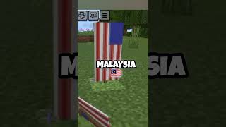 I built country flag part 4 minecraftshorts [upl. by Toddy]