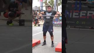 347 lbs axle press circa 2021 strongman fit fitness strength gym gymworkout muscle mma [upl. by Grory111]