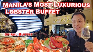 Manilas Most Luxurious Buffet  Spiral Seafood and Lobster Buffet  with a massive cheese room [upl. by Dasya433]