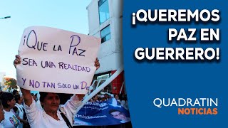 ¡QUEREMOS PAZ ¡ESTAMOS HARTOS DE TANTA VIOLENCIA [upl. by Nwahsat411]