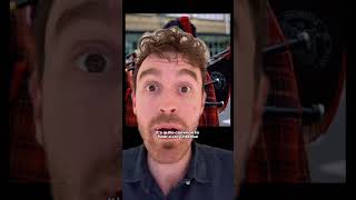 My feedback for bagpipe players PART 2 bagpipes edinburgh scotland comedy funny [upl. by Yasui]