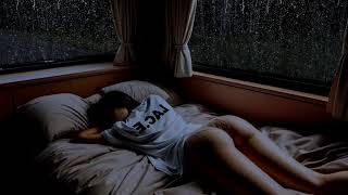 Rain Sounds For Sleeping  99 Instantly Fall Asleep With Rain And Thunder Sound At Night [upl. by Kreg502]