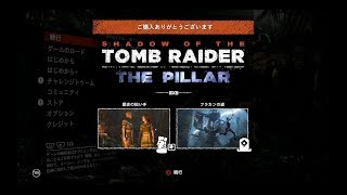 【DLC2“THE PILLAR”】シャドウ オブ ザ トゥームレイダー【歴史の担い手】 [upl. by Nicoli]