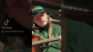 Zach BryanDawns Cover by Trey Friddle [upl. by Ecinreb221]