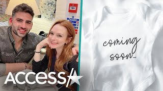 Lindsay Lohan Pregnant w First Baby [upl. by Bethezel]