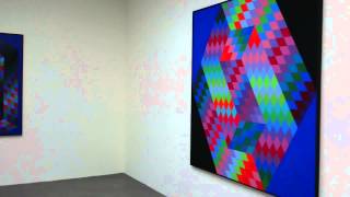 Victor Vasarely exhibition 2014 [upl. by Mclaughlin]