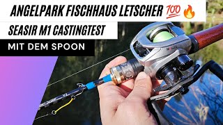 Fischhaus Letscher 🎣  Seasir M1 Castingtest 🔥 [upl. by Maupin]