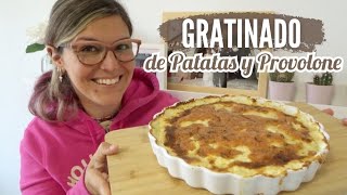 GRATINADO de PATATAS y PROVOLONE Tan Rico que te lo Pedirán Cada Día 🤤 [upl. by Norvin]