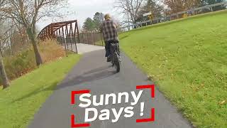 November EBike Ride on the Empire state trail [upl. by Adnarim]