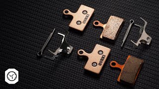 Shimano XT amp Deore Disc Brake Pads  Close Up  Corki Cycles [upl. by Sadnak]