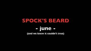 SPOCKS BEARD  JUNE with lyric [upl. by Avin40]