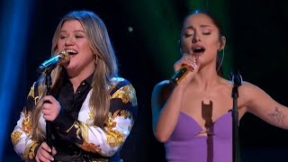 Ariana Grande and Kelly Clarkson SING Britney Spears Celine Dion and More Pop Classics [upl. by Orfinger]