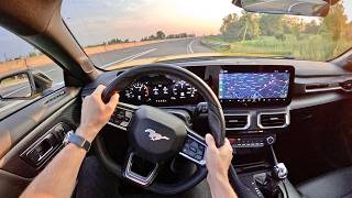 2024 Ford Mustang Ecoboost Premium  POV First Driving Impressions [upl. by Jareen]