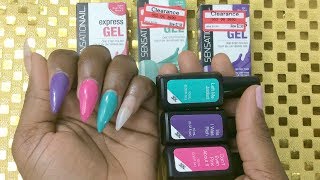 Sensationail Express Gel Polish Review [upl. by Anegue]