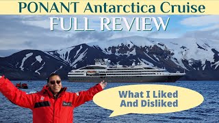 BRUTALLY HONEST Review of my PONANT ANTARCTICA 🇦🇶 Cruise on Le Boréal [upl. by Karola]