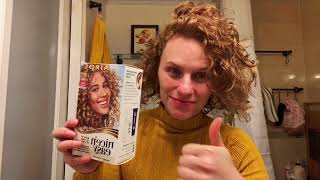 Clairol Nice n Easy Hair Dye  Full demo of how to apply and results with this hair color [upl. by Noseaj]