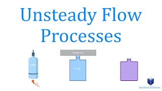 Unsteady Flow Processes  Thermodynamics  Solved Examples [upl. by Bausch]