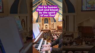 Savior of the Nations Come churchmusic churchmusician organ Catholic advent hymn [upl. by Auohp]