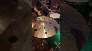 Reusing Cracked Cymbals PT3 Rivets AND holes [upl. by Llerrehs]