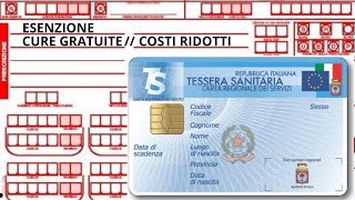 ESENZIONE TICKET A CHI SPETTA E COME FARE DOMANDA [upl. by Nayek]