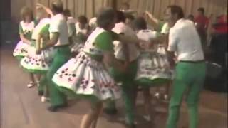 Southern Appalachian Cloggers at the Georgia Mountain Fair 1983 [upl. by Ogaitnas]