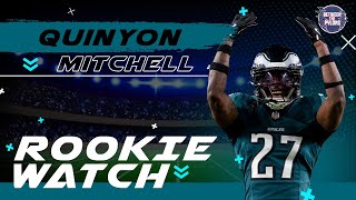 Quinyon Mitchell Rookie Watch ALREADY signs of ELITE play [upl. by Sitrik]