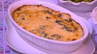 Choumicha amp LOeuf Marocain  Gratin aux épinards Ep 46  شميشة غراتان بالبيض و الزبانخ [upl. by Nathanial]